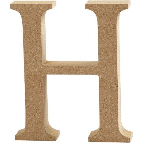 Litera H z MDF H: 13 cm Litera H z MDF H: 13 cm