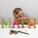 Litera H z MDF H: 13 cm Litera H z MDF H: 13 cm