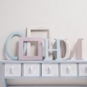 Litera H z MDF H: 13 cm Litera H z MDF H: 13 cm