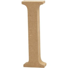 Litera I z MDF H: 13 cm