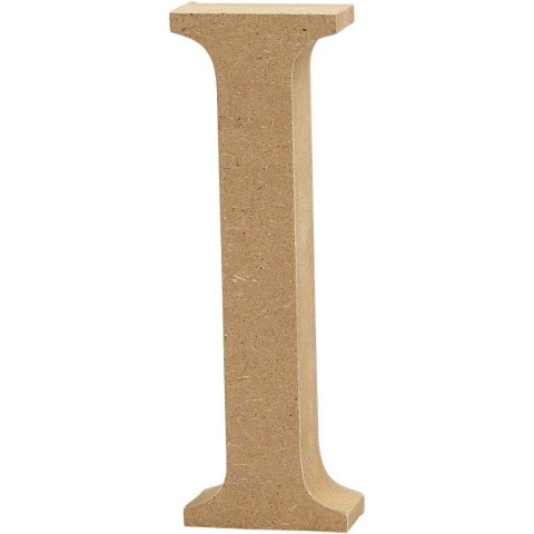 Litera I z MDF H: 13 cm