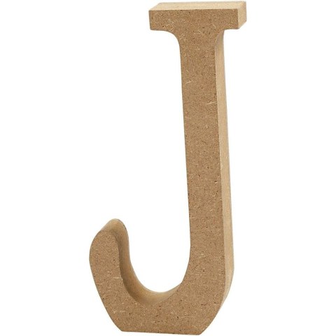 Litera J z MDF H: 13 cm