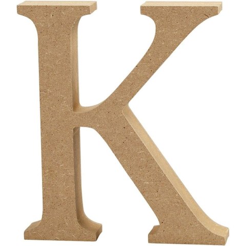 Litera K z MDF H: 13 cm Litera K z MDF H: 13 cm