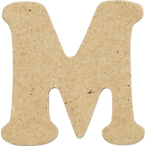 Litera M z MDF H: 4 cm 10 szt. Litera M z MDF H: 4 cm 10 szt.