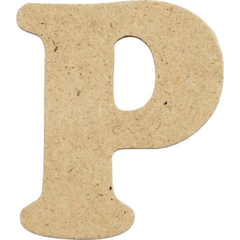 Litera P z MDF H: 4 cm 10 szt. Litera P z MDF H: 4 cm 10 szt.