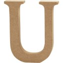 Litera U z MDF H: 13 cm Litera U z MDF H: 13 cm