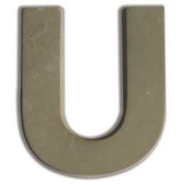 Litera U z betonu H:7,6 cm