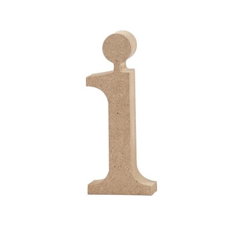 Litera i z MDF H: 10,5 cm