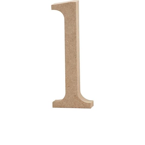 Litera l z MDF H: 12,7 cm Litera l z MDF H: 12,7 cm