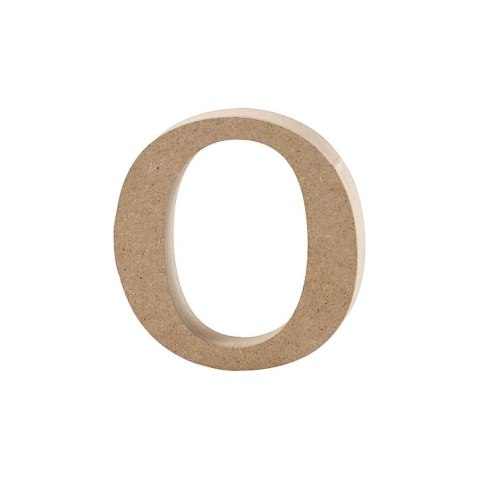 Litera o z MDF H: 8,4 cm Litera o z MDF H: 8,4 cm