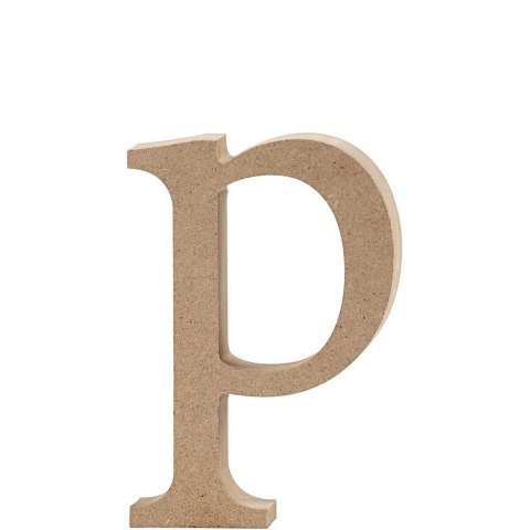 Litera p z MDF H: 12,8 cm Litera p z MDF H: 12,8 cm