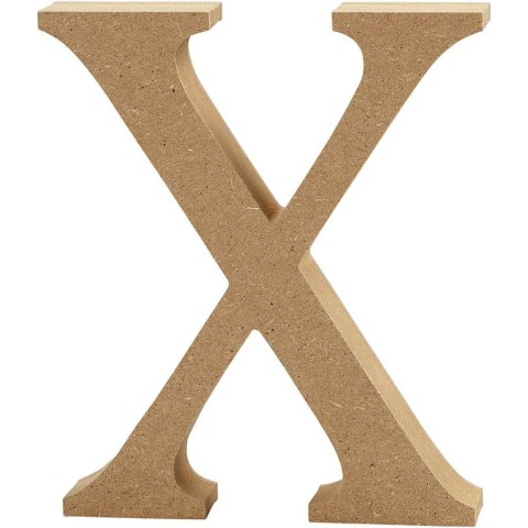 Litera X z MDF H: 13 cm Litera X z MDF H: 13 cm
