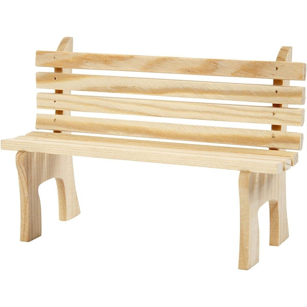 Mebelki z drewna H: 5,8-10,5 cm 5 szt. Mebelki z drewna H: 5,8-10,5 cm 5 szt.
