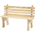 Mebelki z drewna H: 5,8-10,5 cm 5 szt. Mebelki z drewna H: 5,8-10,5 cm 5 szt.