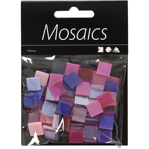 Mozaika Fioletowo-Różowa 10x10 mm Mozaika Fioletowo-Różowa 10x10 mm
