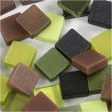 Mozaika Zielono-Brązowa 5x5 mm Mozaika Zielono-Brązowa 5x5 mm