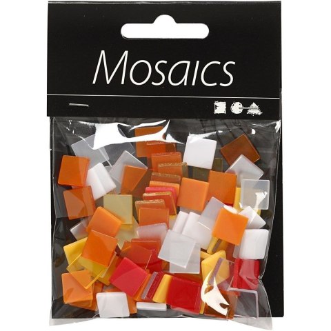 Mozaika Żółto-Pomarańczowa 10x10mm Mozaika Żółto-Pomarańczowa 10x10mm