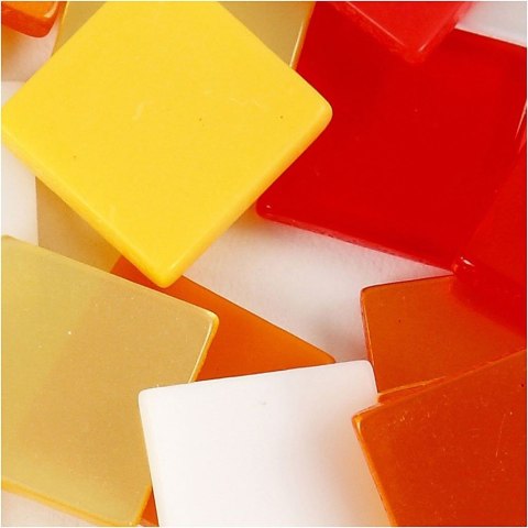 Mozaika Żółto-Pomarańczowa 10x10mm Mozaika Żółto-Pomarańczowa 10x10mm