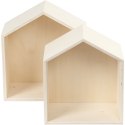 Pudełka Domki H: 25 i 22,5 cm Pudełka Domki H: 25 i 22,5 cm