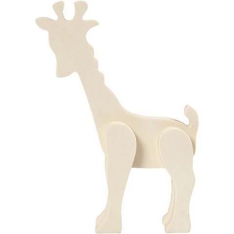 Żyrafa ze sklejki H: 19 cm Żyrafa ze sklejki H: 19 cm